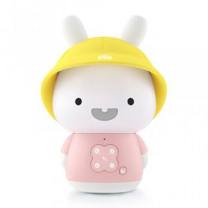 Veilleuse musicale Baby Bunny rose