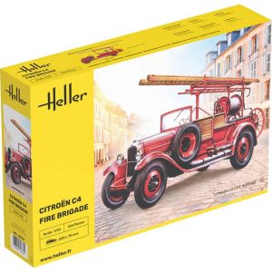 Heller Maquette voiture - Citroen C4 Fire Brigade - 1/24
