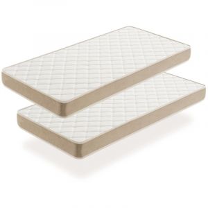 Lot de deux matelas enfant - 90X160 Moonia