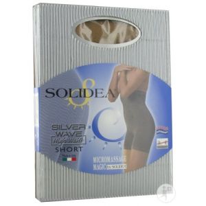 Solidea Cellulite Control Silver Wave High Waist Short Noisette 2-Medium 1 Paire