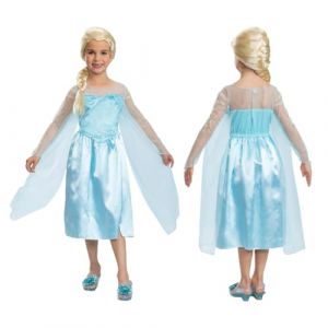 Disney Officiel Robe Elsa Reine des Neiges, D&eacute;guisement Reine des Neiges en Taille XS