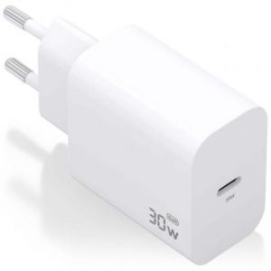 Chargeur mural AISENS A110-0940 GaN 30 W 1 x USB-C PD3.0 Blanc