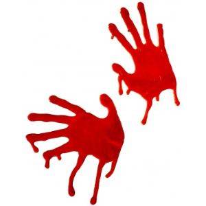 Smiffy's D&eacute;coration mains ensanglant&eacute;s Halloween