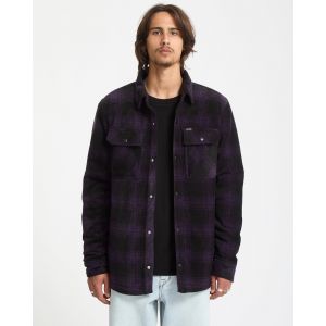 Volcom Surchemise En Polaire Bowered - Dark Purple - Taille L