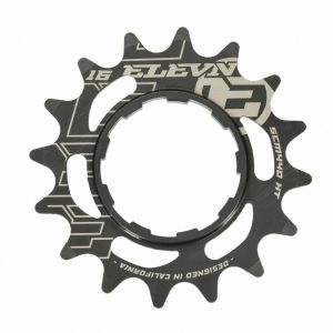 Elevn Pignon chromoly shimano noire 17