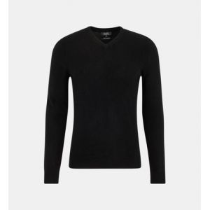 Galeries Lafayette Pull cachemire homme Nachve col V Noir