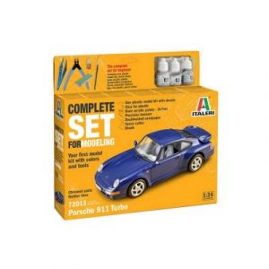 Italeri STARTER KIT : Maquette voiture - Porsche 911 en 1:24