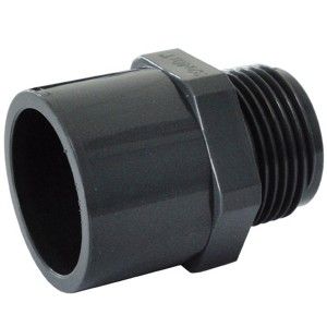 Embout fileté PVC pression mixte MF-M Ø50/40-3/4" - Raccord PVC pression - Générique