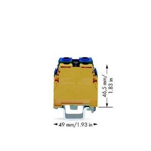 Image de Wago 400-465/465-575 - Borne PEN pour socle de connexion Contenu: 10 pc(s)