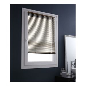 Madeco Store vénitien aluminium sans percer 87 x 150 cm - Ficelle