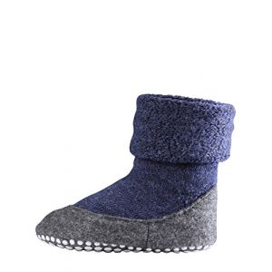 Falke Cosyshoes SO - Chaussons Enfant - gris/bleu EU 31-32 Chaussons & Pantoufles