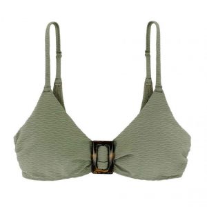 Image de Haut de maillot de bain triangle - Vert