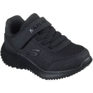 Skechers Garçon Bounder Trekzic Basket, Noir, 3 UK Child
