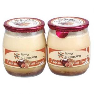 La ferme des peupliers Semoule de riz sur fond de caramel 2 x 125g