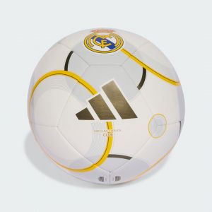 Adidas Real Madrid Ballon - Blanc/jaune/gris, pointure Ball SZ. 5 - ['Blanc'] - Taille Ball SZ. 5