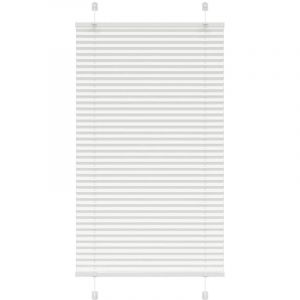VidaXL Store plissé blanc 70x100 cm largeur du tissu 69,4 cm polyester