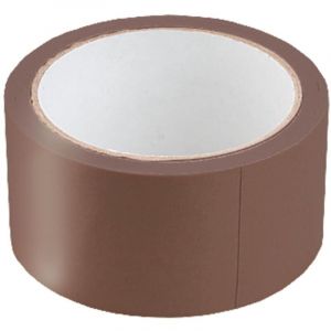 Ruban adhésif TOPEX 48 mm x 35 m - marron - ruban d'emballage solide pour la maison et les travaux de rénovation