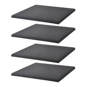 Image de Power Studio FOAM 500 FIBER SQUARE - Panneaux acoustiques noir