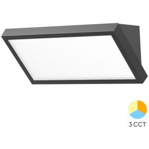 Applique led extérieur Braytron 20W 2000lm 3en1 Noir IP65