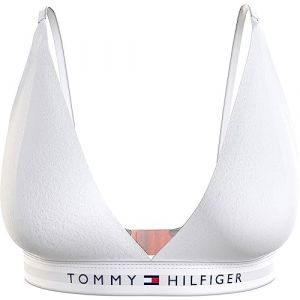 Tommy Hilfiger Soutien-Gorge Triangle Femme Stretch, Blanc (White), XL