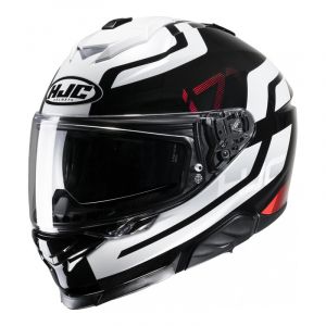 Image de HJC Casque int&eacute;gral i71 Enta noir/blanc/rouge- L
