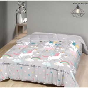 Mortreux Couette légère imprimée Ninon - 1 personne 140x200 - Spécial Enfant