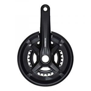 Shimano Pédalier VTT MT210 9V - Noir - 46-30 dents - Intégré Boost