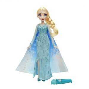 Image de Hasbro Poupée La Reine des Neiges : Elsa cape féerique