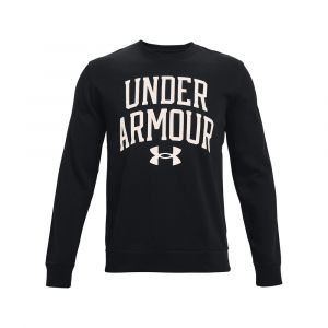 Under Armour Haut à col ras du cou UA Rival Terry pour homme Black - Taille MD