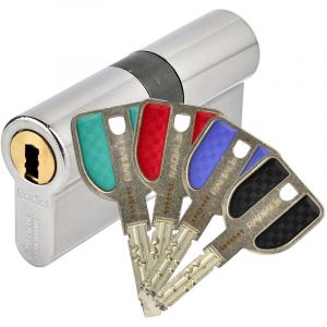 Vachette Cylindre 32,5x52,5 mm Radialis A2P2* livr&eacute; avec 4 cl&eacute;s - 24384000