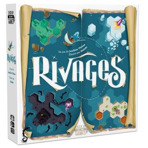 Blackrock Editions Rivage - Jeu d'exploration - Jeu à Cocher - de 1 à 5 Joueurs - dès 8 Ans - Tactique, stratégie et réflexion - Version Française - Catch Up Games Games