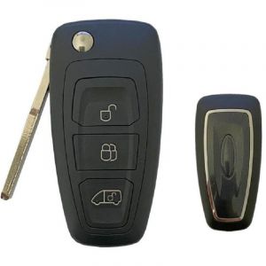 Avimac - Coque Ford 3 Boutons Lame Retractable Fraisee - keyskar