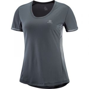 Salomon Agile Ss Tee W Ebony S