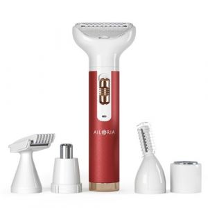 Ailoria Rasoir électrique 5 en 1 EVAPORE Rouge USB