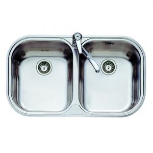 Teka Évier double 11107028 STYLO 2C Acier ydable