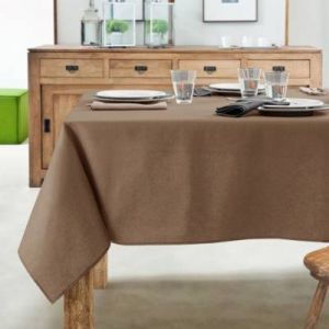 Coucke Nappe en coton traitee teflon truffe 160 x 240