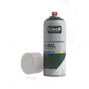 Cecil Professionnel - Peinture Aérosol Tous matériaux pa ral - Jaune satin (ral 1004) 0,4 l - Jaune