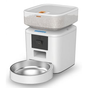 Image de Daewoo Distributeur automatique de nourriture D-QQ039-2L 2 L ABS Acier inoxydable Blanc USB Type-C Universel