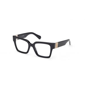 MAX&Co Femme MO5175 001 Montures optiques Acétate Noir Carré Normale