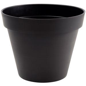 Eda Plastiques Toscane 43 L - Pot de fleurs rond &Oslash;48 x 40 cm