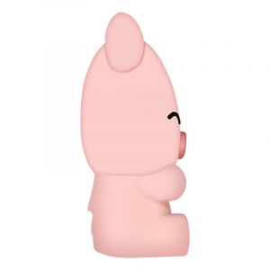 Celly Power bank PBPIG 2600 mAh rosa LiPo USB-C y USB-A carga 10 W compacto