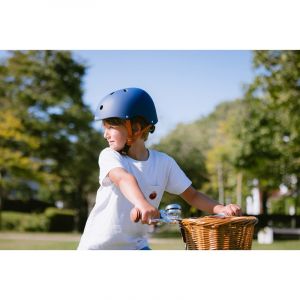 Casque vélo enfant bleu marine Taille XS