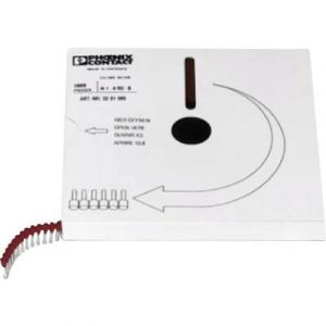 Phoenix contact Embout simple d'extrémité de câble 3201550 1 x 2.50 mm² x 8 mm partiellement isolé gris 500 pc(s)