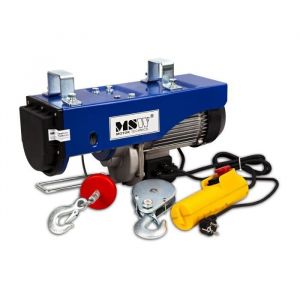 Image de Palan treuil electrique pro avec telecommande 1 300 watts 400/800 kg outils atelier garage 3414044/2