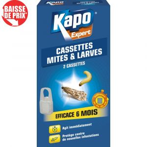 Kapo Expert 2 Cassettes Mites & Larves - Antimites