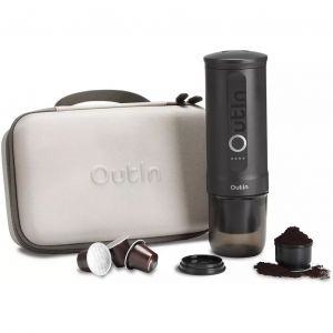 Cafetière portable OUTIN de voyage Nano Gris OTEM-01-SG-Bag