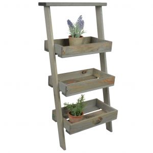 Esschert design Échelle à plantes inclinée