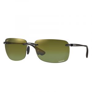 Image de Ray-Ban Rb4255 chromance Homme Sunglasses Verres: Vert Polarisés, Monture: Gris - RB4255 621/6O 60-15