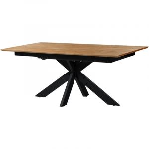 Table de salle &agrave; manger extensible ch&ecirc;ne sauvage 160-245x90 naturel huil&eacute; kitzb&uuml;hel 10 - natur