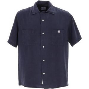 Image de Serge blanco Chemise manches courtes Hawai dk navy mc shirt imp Bleu nuit Taille : M